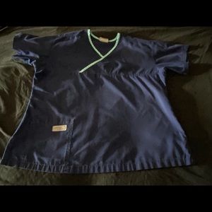 Urbane scrub top